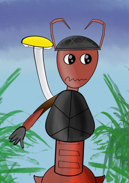 Лунтик муравей командир