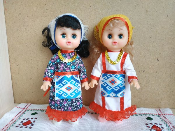 Национальные куклы Чувашии