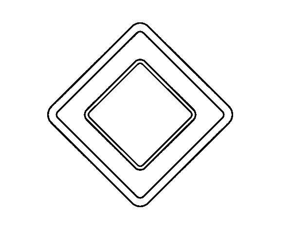 Знак Главная дорога