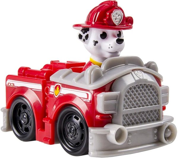 Фигурка Spin Master Paw Patrol спасатель в машинке - Маршал 20064353