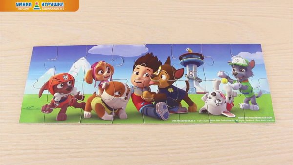 Пазлы Щенячий патруль для детей 5-6 лет