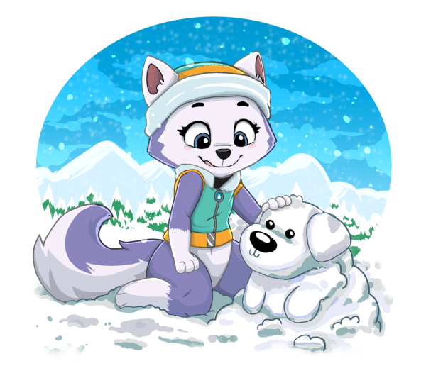 Paw Patrol Chase and Everest