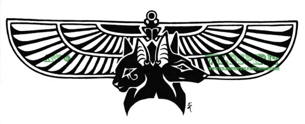 Крылья Египет Анубис