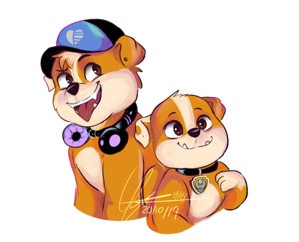 Milkymatsu80s Paw Patrol