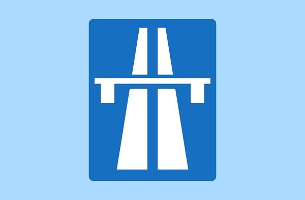 Автомагистраль знак