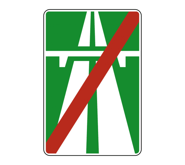 Знак автомагистраль 5.1