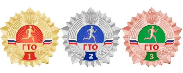 Значки ГТО золотой серебряный бронзовый