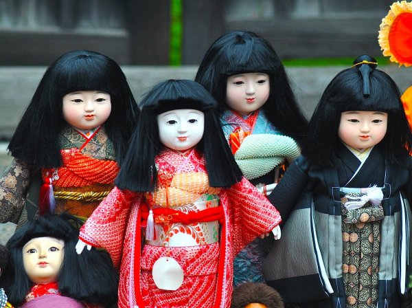 Японские традиционные куклы нингё