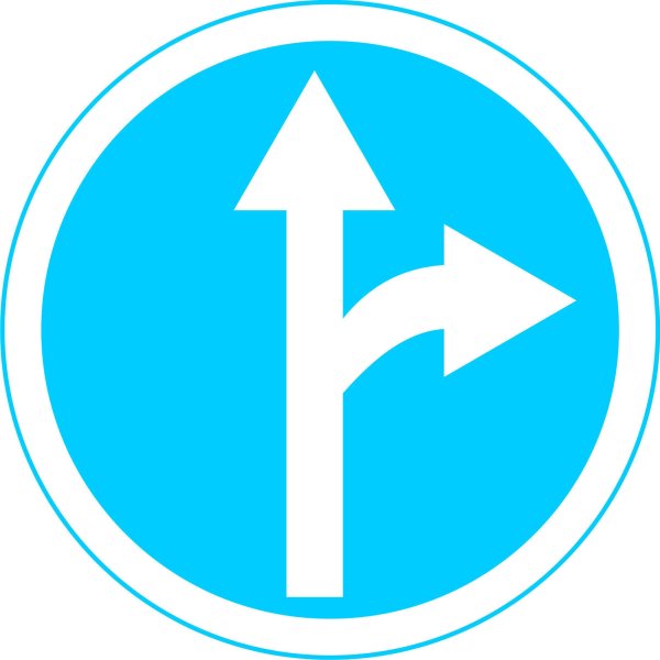 Знак дорожногодвежения
