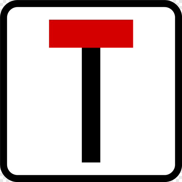 Знак тупик
