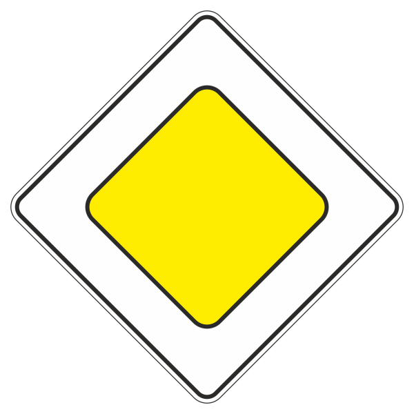 Знак Главная дорога