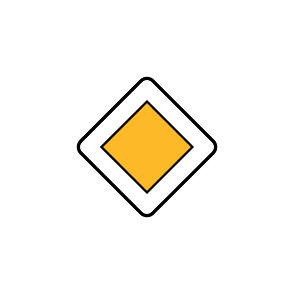Знак Главная дорога
