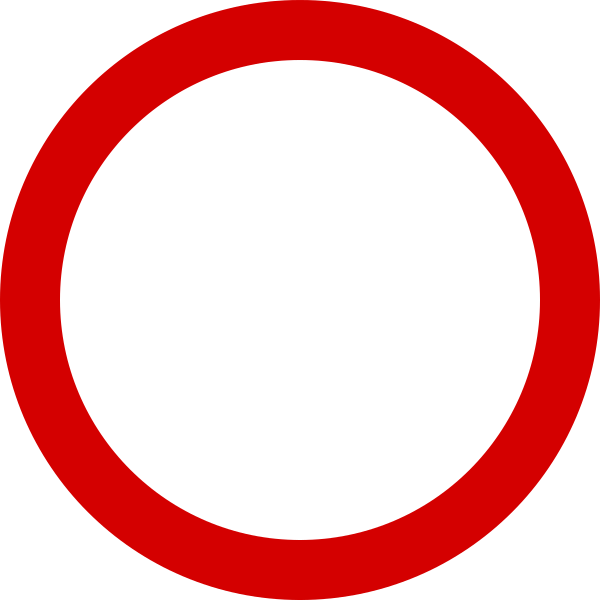 Знак круг