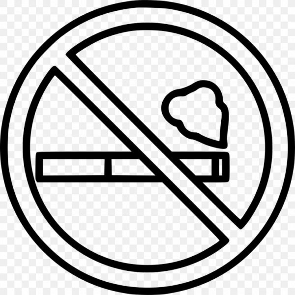 Значок против курения