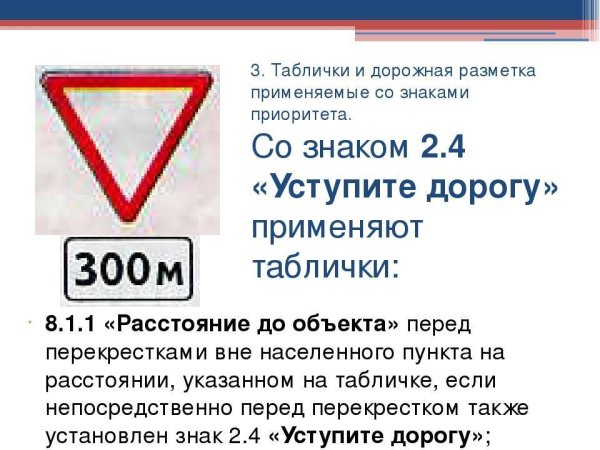 Знак Уступи дорогу