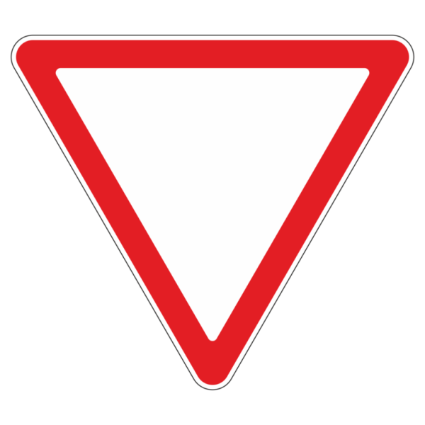 Знак 2.4
