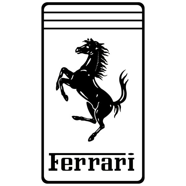Трафарет Феррари