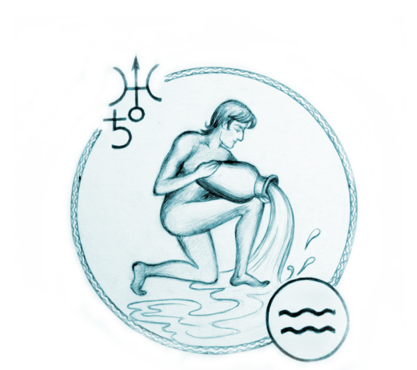 Знак Водолея рисунок