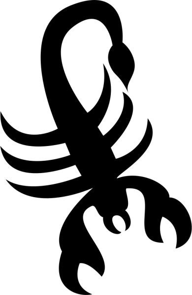 Трафареты знак зодиака скорпион (42 фото)