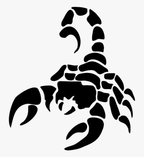 Скорпион силуэт