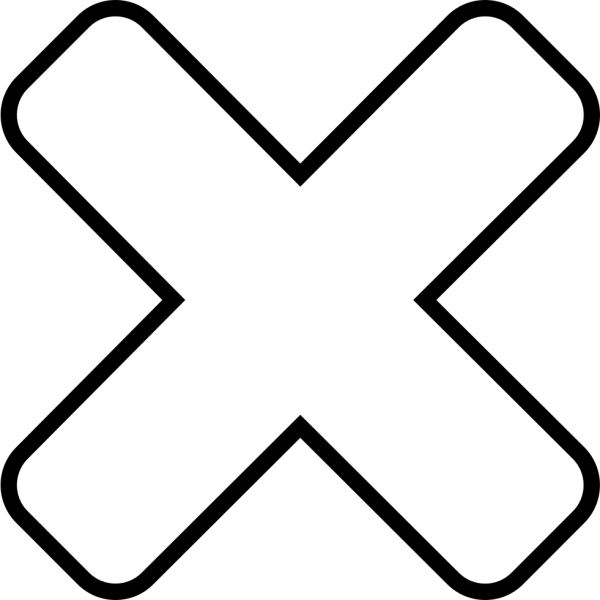 Крестик знак