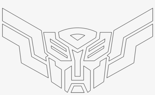 Трафарет автоботов