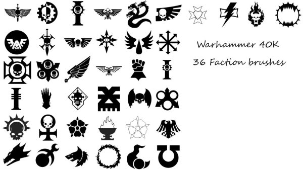 Warhammer 40000 символика Космодесанта