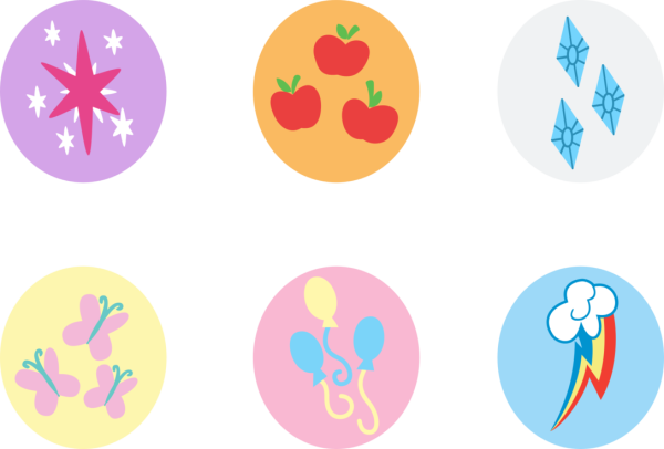 My little Pony кьютимарки