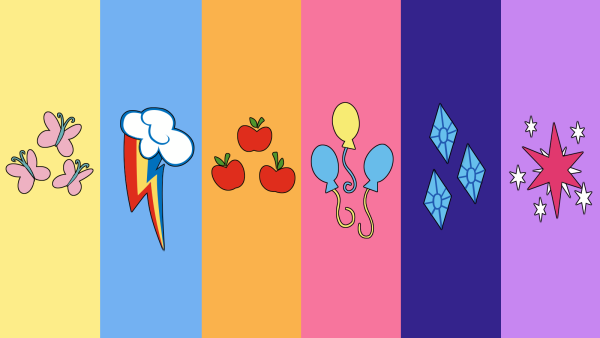 My little Pony знаки отличия