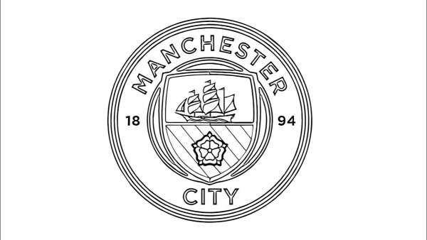 Раскраски футбольных клубов Манчестер Сити