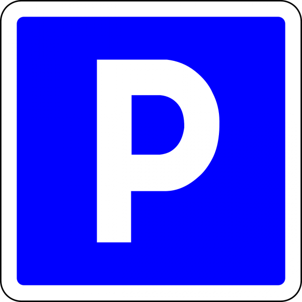 Дорожный знак стоянка