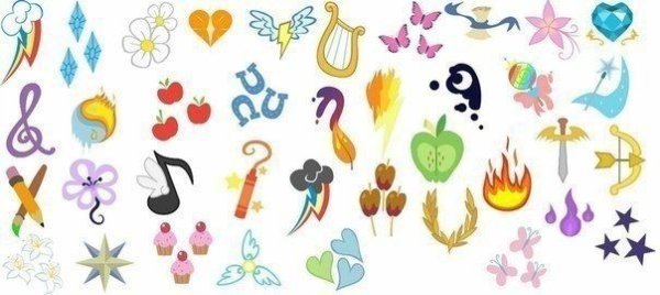 My little Pony кьютимарки