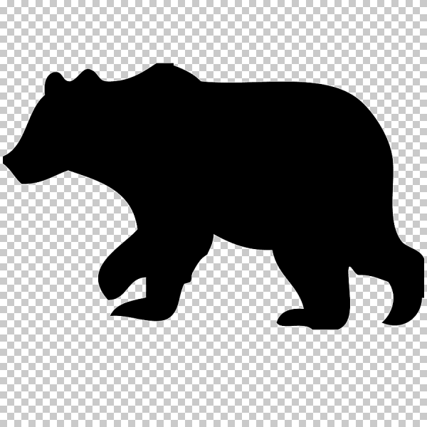 Силуэты животных