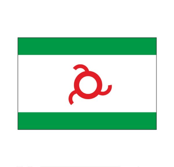 Флаг Ингушетии