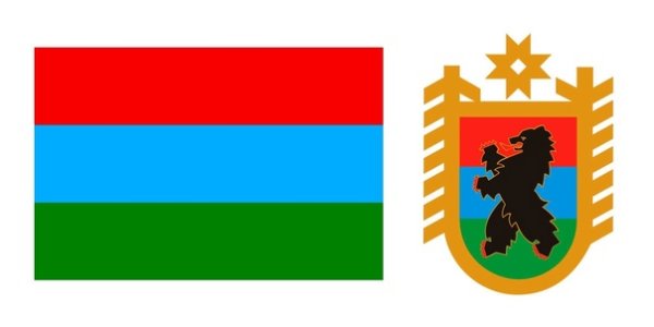 Флаг Карелии