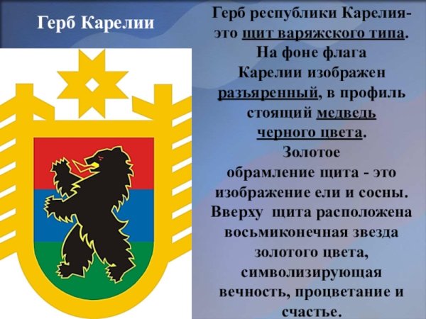 Герб Республики Карелия