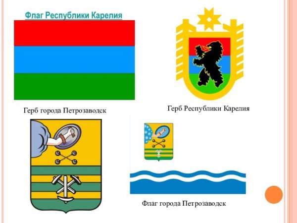 Флаг города Петрозаводска