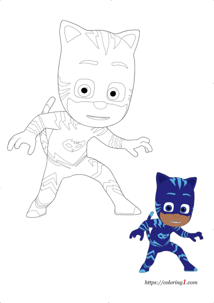 PJ Masks раскраски
