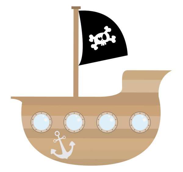 Пиратский кораблик