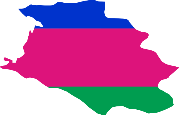 Краснодарский край карта флаг