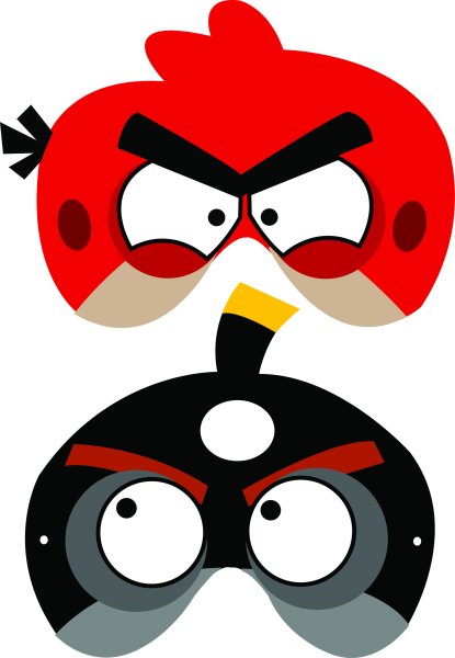Маска Angry Birds
