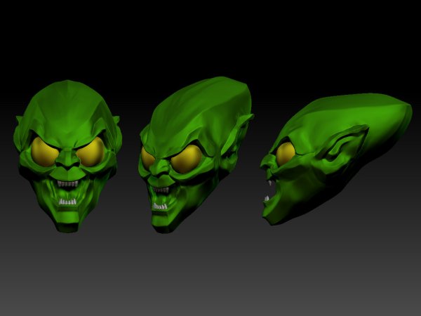 Green Goblin Helmet