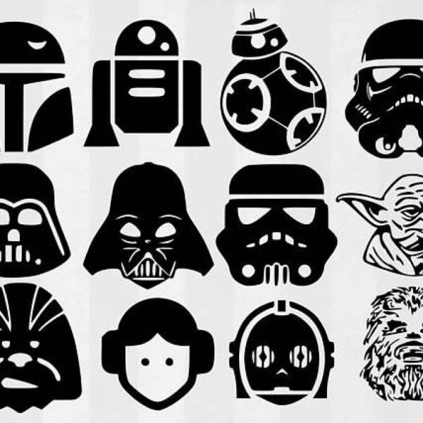Darth Vader силуэт