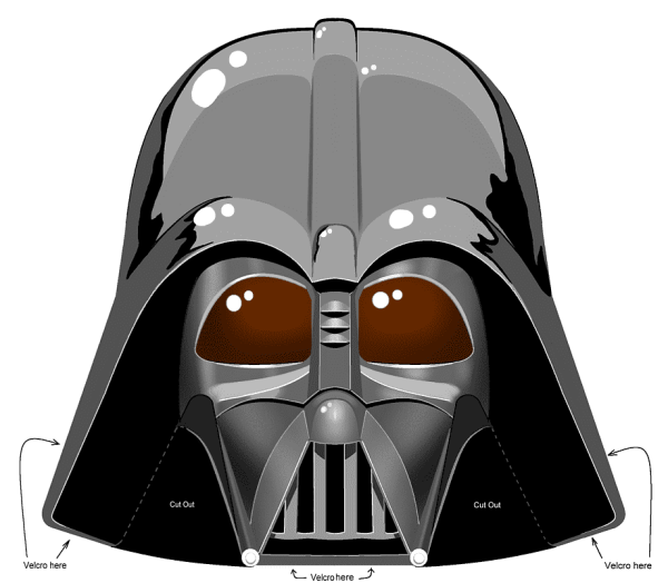 Шлем Star Wars Дарта Вейдера