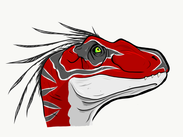 Raptor Red Robert Baker