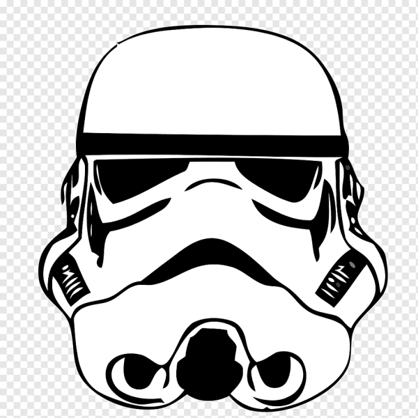 Шлем штурмовика Star Wars арт