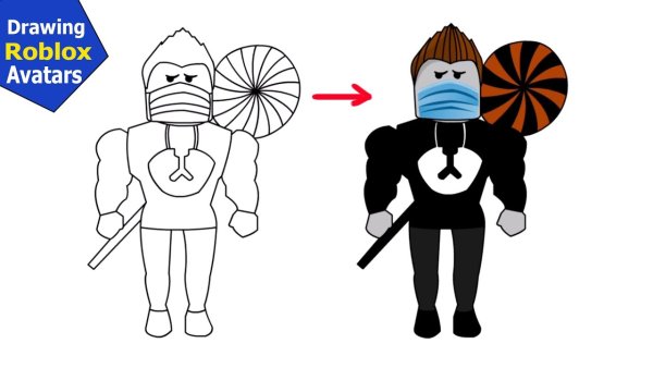 Drawing Roblox avatars