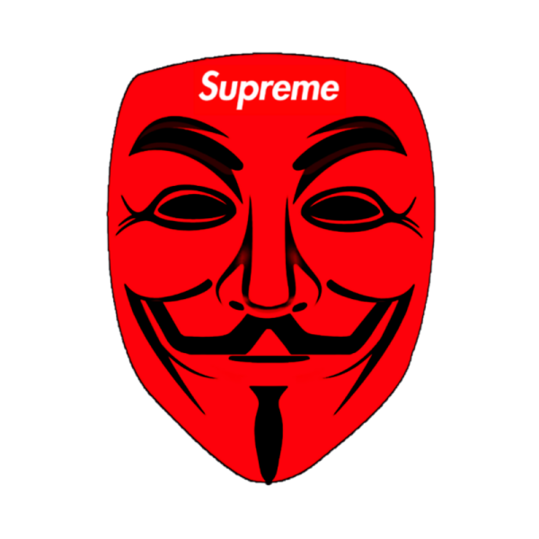 Красная маска Анонимуса