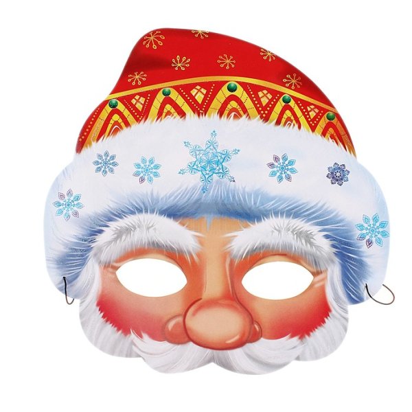 Маска дед Мороз
