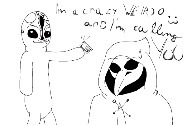 Раскраска SCP 049